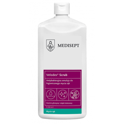Medi-line Velodes Scrub®  antybakteryjny płyn do higienicznego mycia rąk 1l
