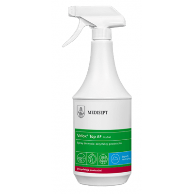 Velox Spray 1l płyn do dezynfekcji powierzchni na bazie alkoholu
