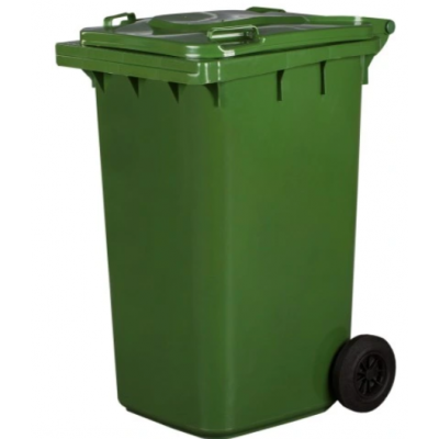 Zielony pojemnik na odpady 240 litrowy