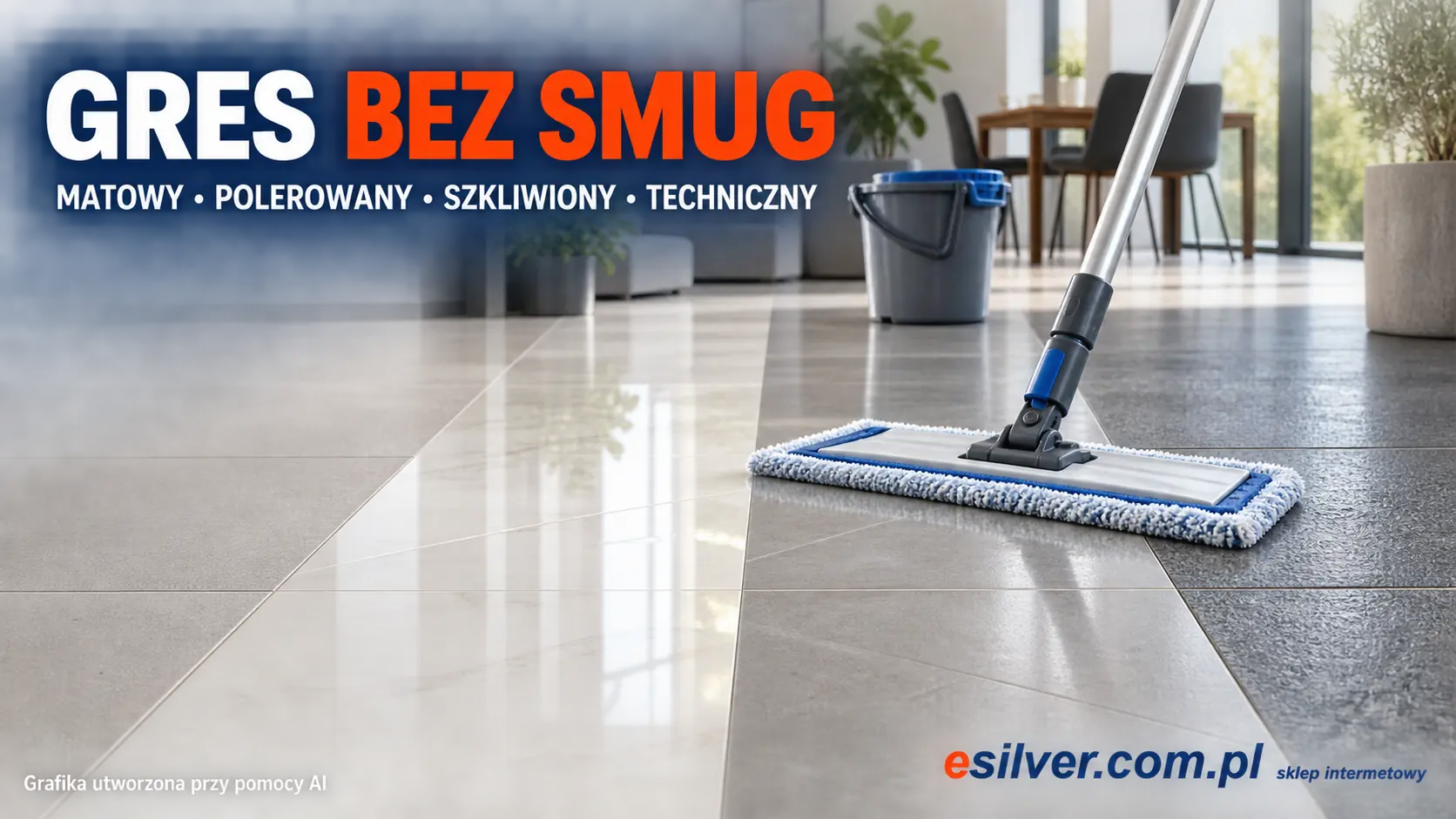 Gres matowy, polerowany, szkliwiony i techniczny – czym myć, żeby nie było smug? Gres matowy, polerowany, szkliwiony i techniczny – czym myć, żeby nie było smug?