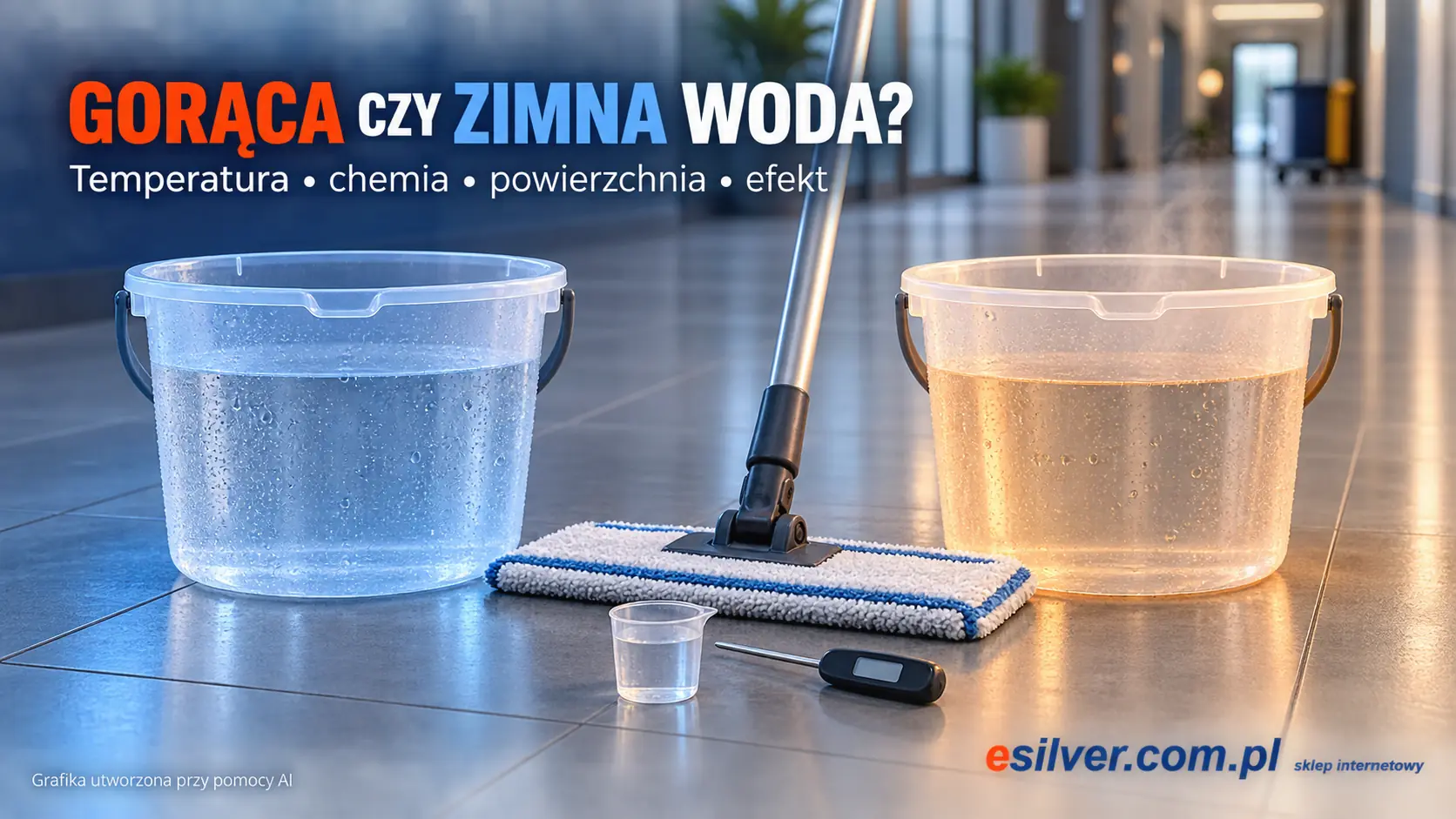 Gorąca czy zimna woda do sprzątania? Jak temperatura wpływa na działanie środków czystości Gorąca czy zimna woda do sprzątania? Jak temperatura wpływa na działanie środków czystości