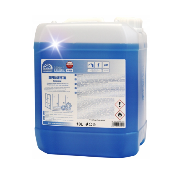 Crystal Super 10 l Dolphin płyn na bazie alkoholu
