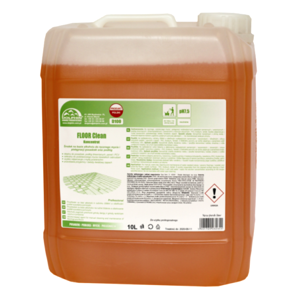 Profesjonalny środek do mycia podłóg Dolphin Floor Clean 10l