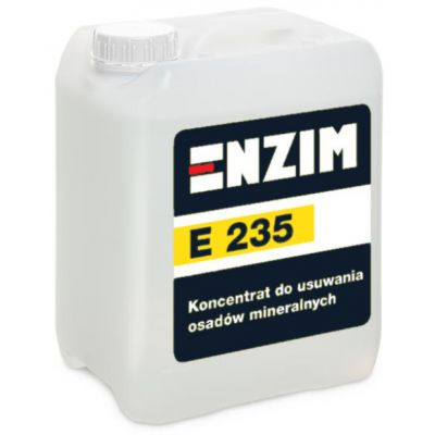 Enzim E235 koncentrat do usuwania osadów mineralnych w zmywarkach gastronomicznych