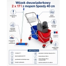 Wózek do mycia podłóg z mopem 40 cm - specyfikacja