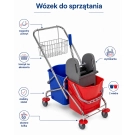 Wózek do mycia połóg - zdjęcie techniczne
