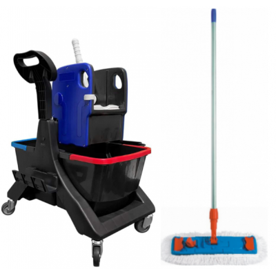 Profesjonalny wózek do sprzątania 2x23 litry