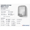 Karta katalogowa suszarki do rąk  ze stali nierdzewnej 1650W ECO