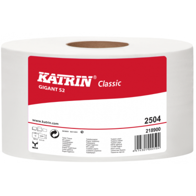 Papier Toaletowy Katrin Classic Gigant S 2 biały 2504