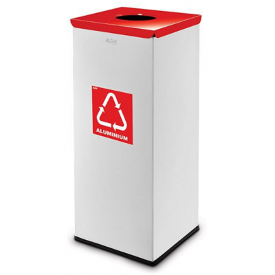 Kosz do segregacji odpadów z aluminium 50 litrowy