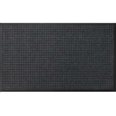 Mata wejściowa wycieraczka do butów kostka gofrowana 0.9x1.5m szara