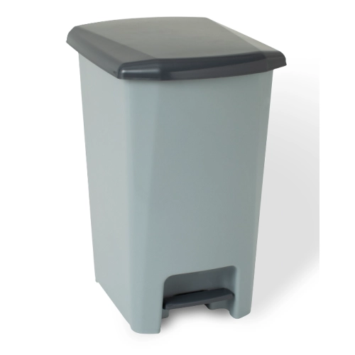 Kosz plastikowy 60L z pokrywą