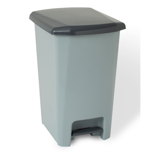 Kosz plastikowy 60L z pokrywą