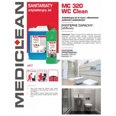 Mediclean MC320 WC Clean