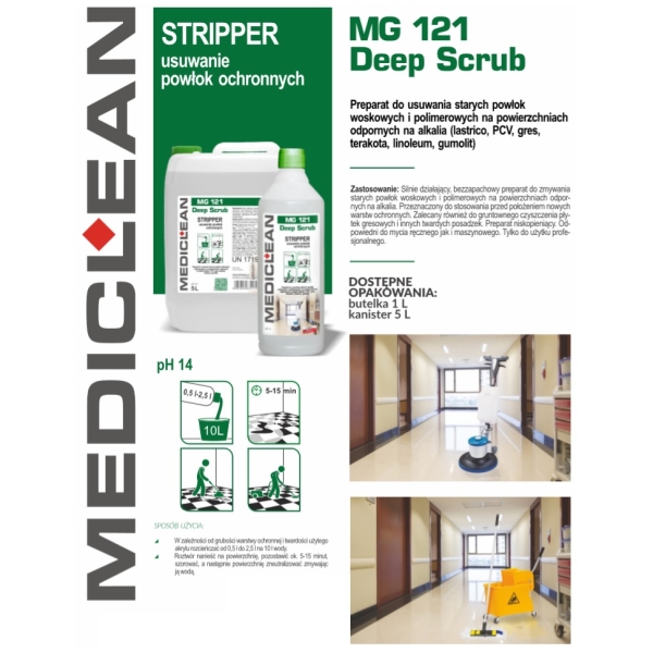 Medi-Clean MG121 Deep Scrub