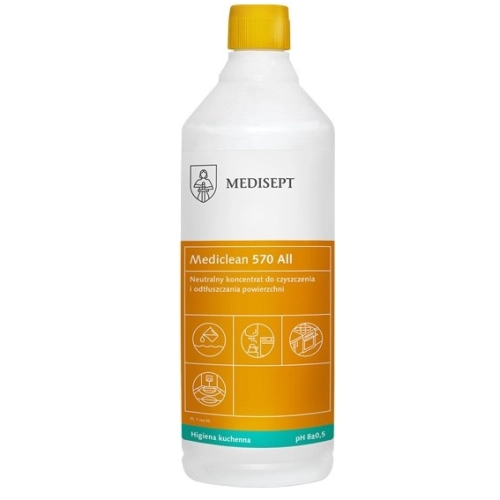 Mediclean All Clean środek myjący do powierzchni wodoodpornych