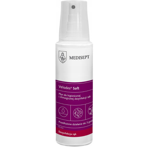 Velodes Soft płyn do dezynfekcji rąk 500ml z pompką