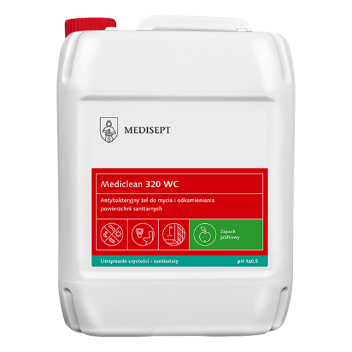 Mediclean WC Clean antybakteryjny żel do toalety jabłkowy