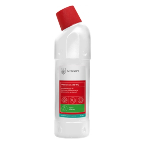 Mediclean WC Clean MC 320 antybakteryjny żel do łazienek 0,75l