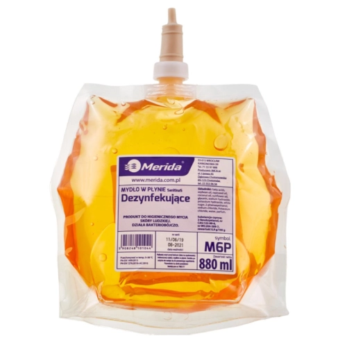 Merida Mydło w płynie dezynfekujące - jednorazowy wkład 880 ml