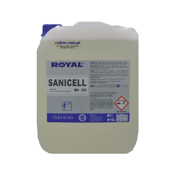 Środek do usuwania zapachu z kratek ściekowych Sanicell 10 l