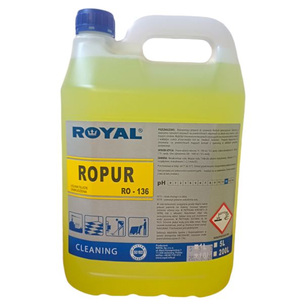 Ropur Royal 5 l płyn do usuwania tłuszczu i brudu