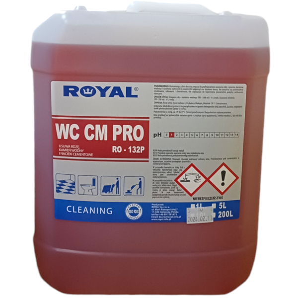 Silny środek do czyszczenia WC CM PRO 10 l