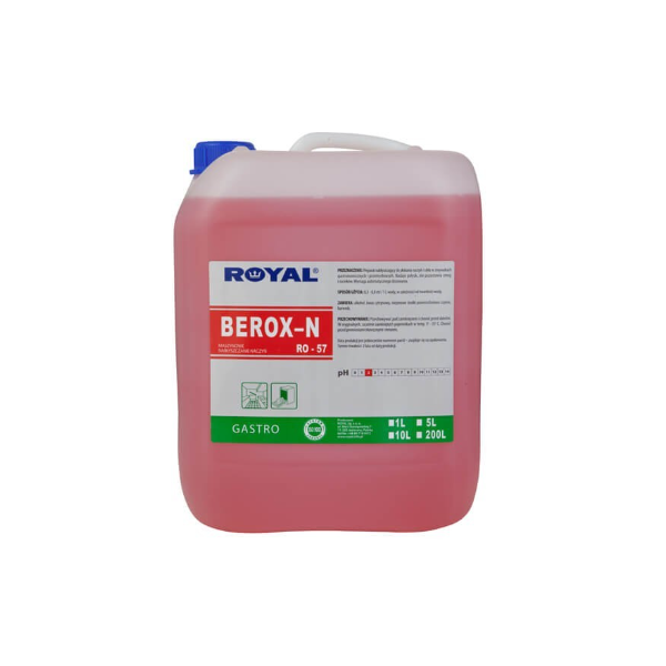 Płyn do nabłyszczania do zmywarek Berox N Royal 10 l