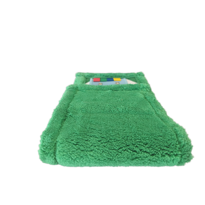 Mop płaski z mikrofazy Speedy DUO 40 cm - zielony