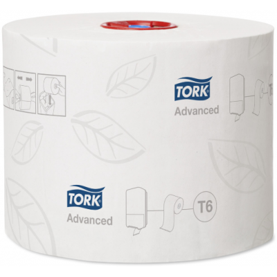Papier toaletowy do dozownika z automatyczną zmianą rolek Tork Advanced biały