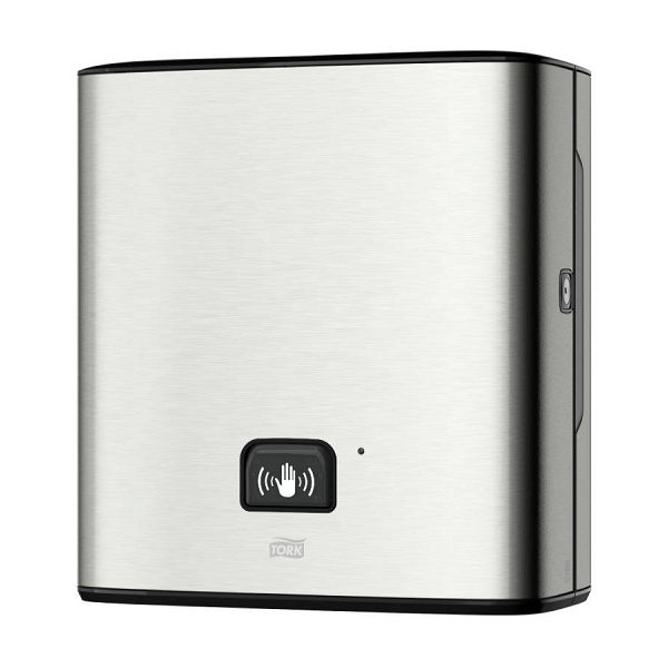 Dozownik Tork Matic® do ręczników w roli z bezdotykowym systemem dozowania aluminiowy