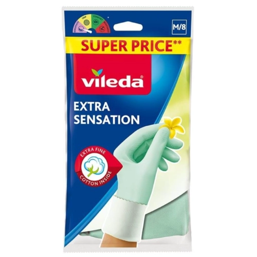 Rękawice Vileda Extra Sensation