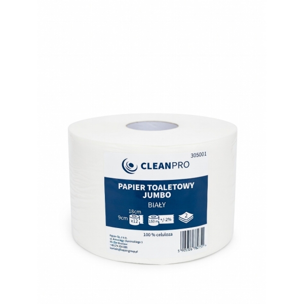 Papier toaletowy CleanPRO Jumbo biały