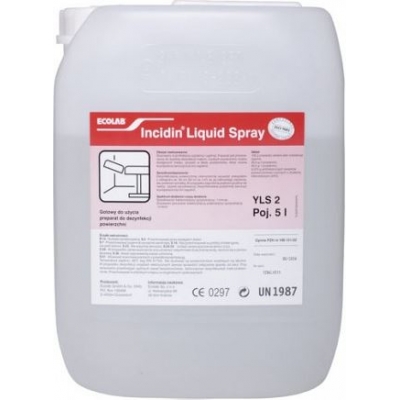 Incidin Liquid Spray® Szybko działający alkoholowy preparat do dezynfekcji 5 L