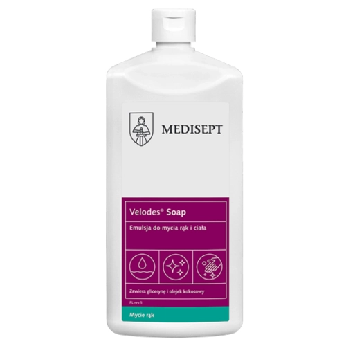 Medi-line Velodes Soap środek do mycia rąk i ciała 500ml
