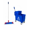 Zestaw z mopem płaskim 40 cm