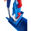Zestaw do mycia podłóg wiadro na kółkach 20 l z prasą i  mopem płaskim 40 cm