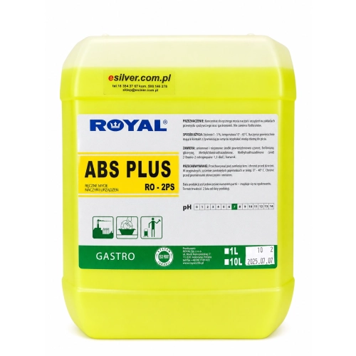 Koncentrat do mycia naczyń ABS Plus Royal 10 l