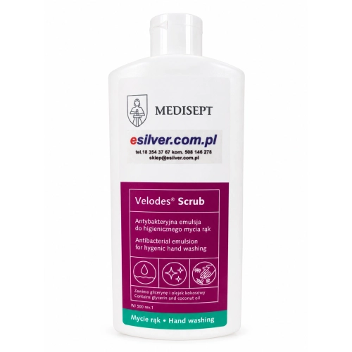 Medi-line Velodes Scrub®  preparat do dezynfekcji rąk i ciała 500ml