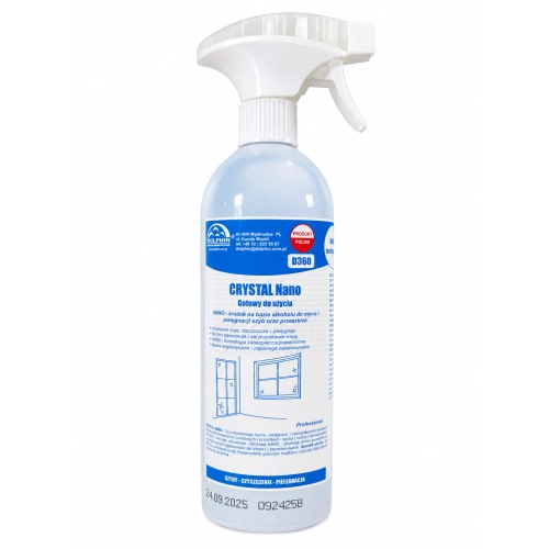 Płyn do mycia szyb i luster Crystal Nano 750 ml