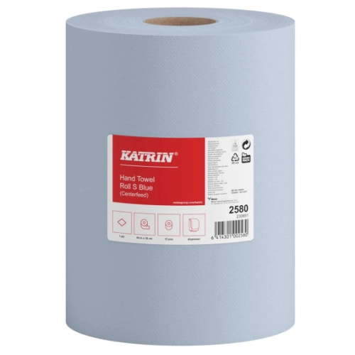 Niebieski ręcznik papierowy Katrin w roli 60 m