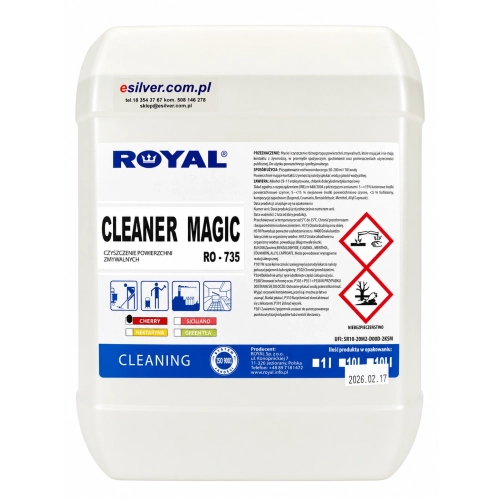 Płyn do mycia i czyszczenia Cleaner Magic 5 l - zapach Green Tea