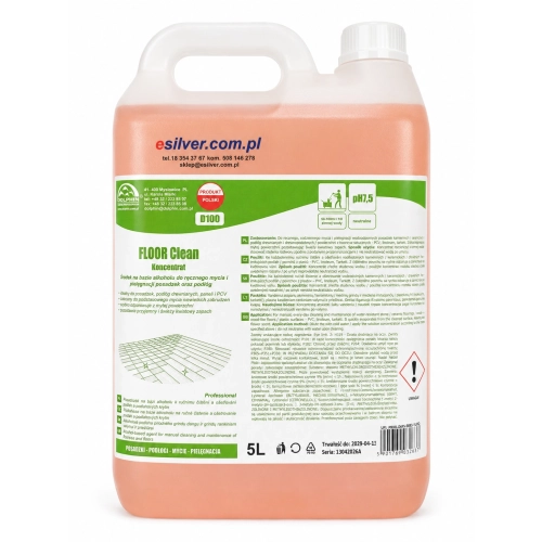 Profesjonalny płyn do mycia podłóg Dolphin Floor Clean 5l