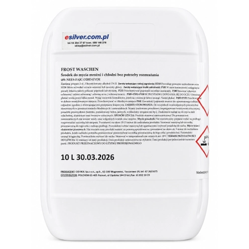 Płyn do mycia chłodni, mroźni, witryn bez rozmrażania Frost Waschen 10L