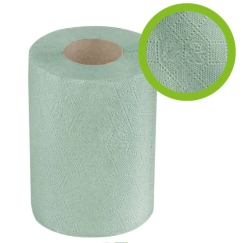 Ręcznik papierowy w mini rolce zielony