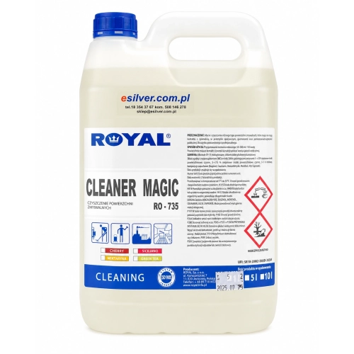Płyn do mycia i czyszczenia Cleaner Magic 5 l - zapach Green Tea