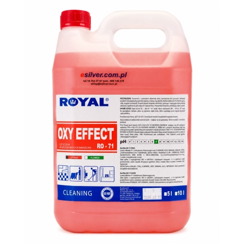 Mocno zapachowy płyn do mycia Oxy Effect 5 l