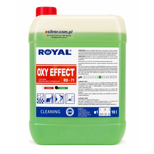 Mocno zapachowy płyn do mycia Oxy Effect konwalia 1 l