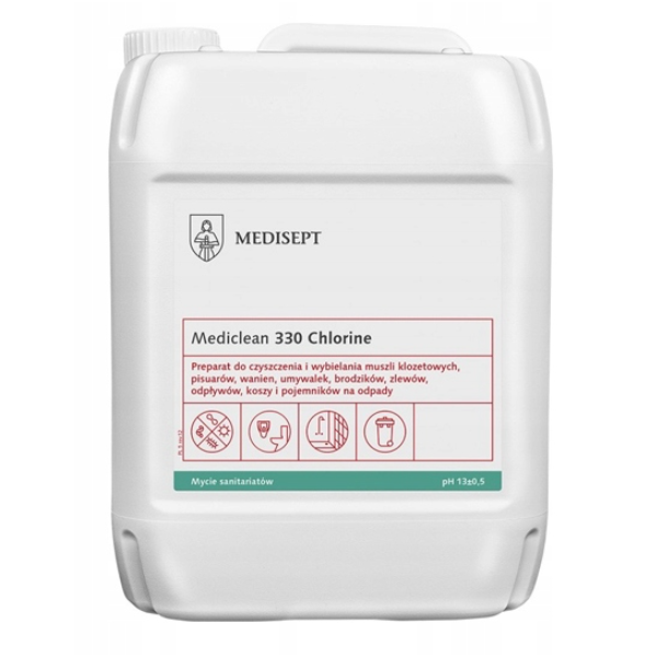 Mediclean Chlor Clean środek do czyszczenia i wybielania sanitariatów 5l