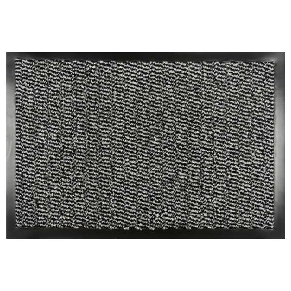 Wycieraczka wejściowa odcienie szarości 40 x 60 cm